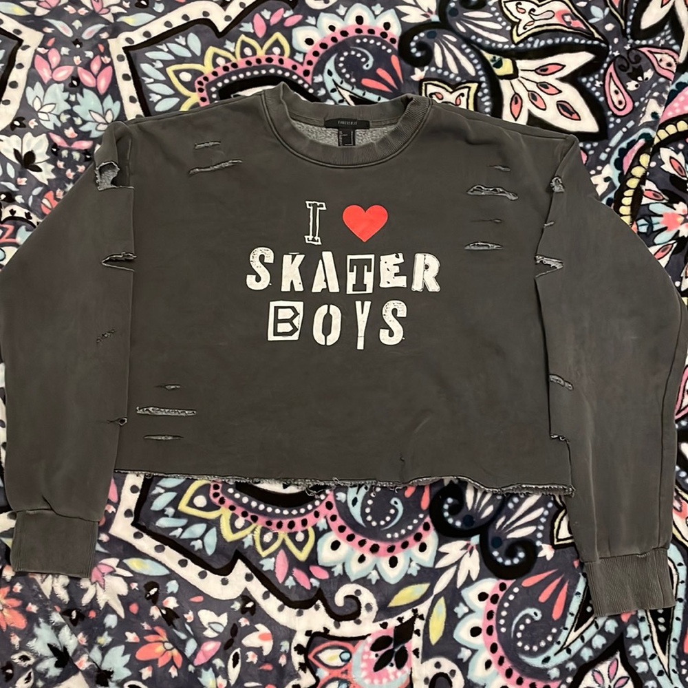 Brand: forever 21 size: Small color: gray
